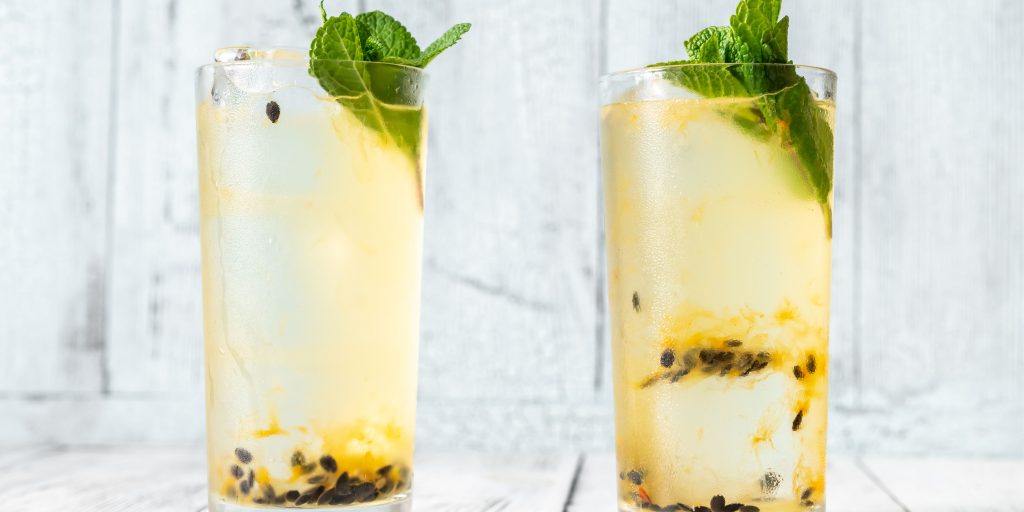 Summertime Spritz with Gin and Passionfruit