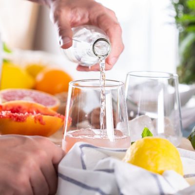 Making of an easy fruit cocktail for beginners