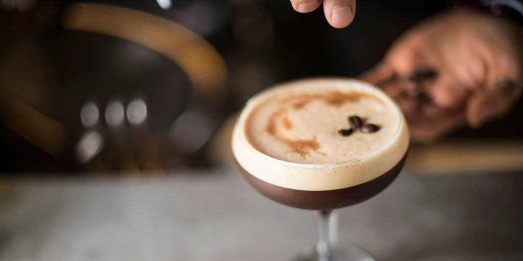 close up of Espresso Martini