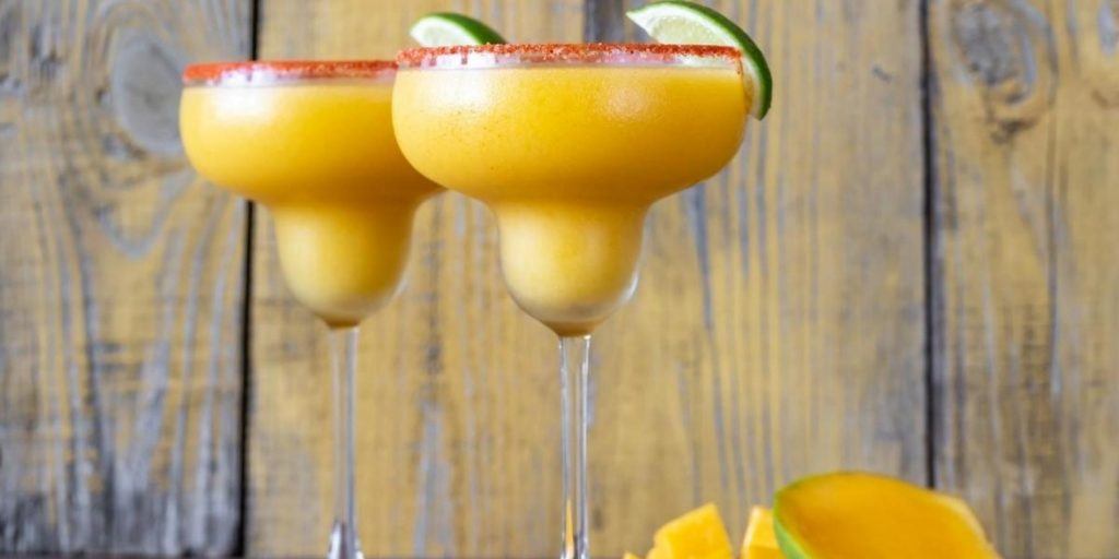 Frozen Mango Margaritas