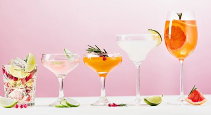 What are the 6 Basic Cocktails?