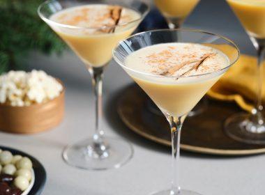 Eggnog Martini