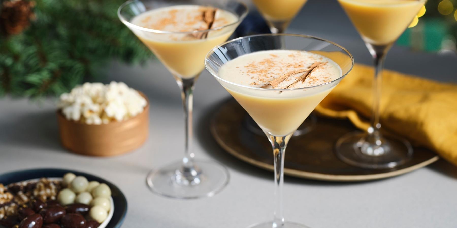 Eggnog Martini for Busy Christmas Hosts The Mixer UK