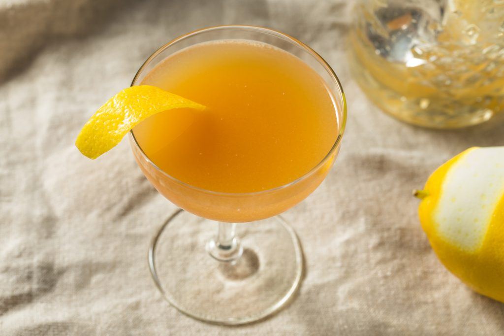 Refreshing Boozy Cognac Japanese Cocktail