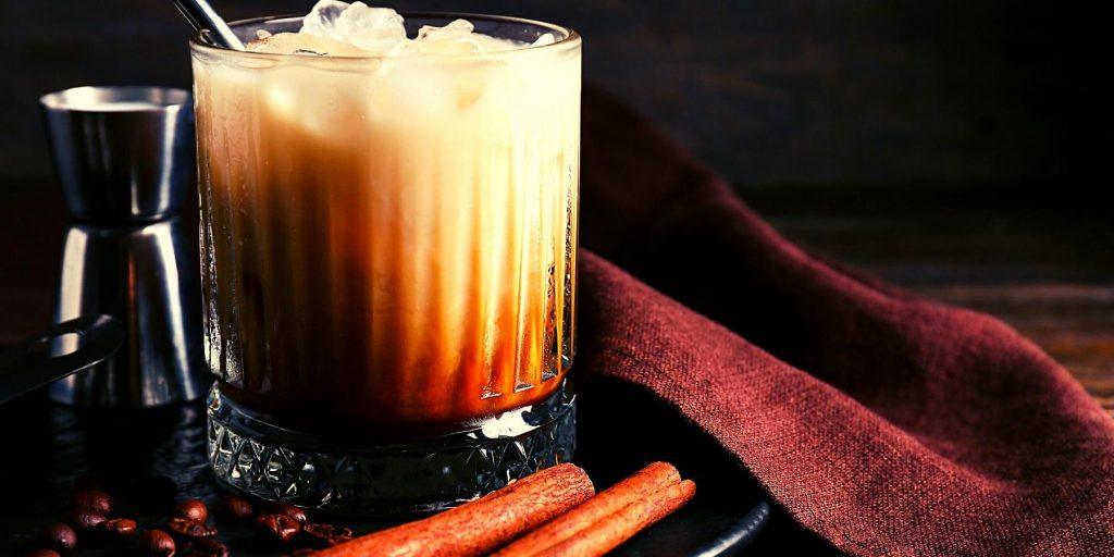 Spiced White Russian cocktail