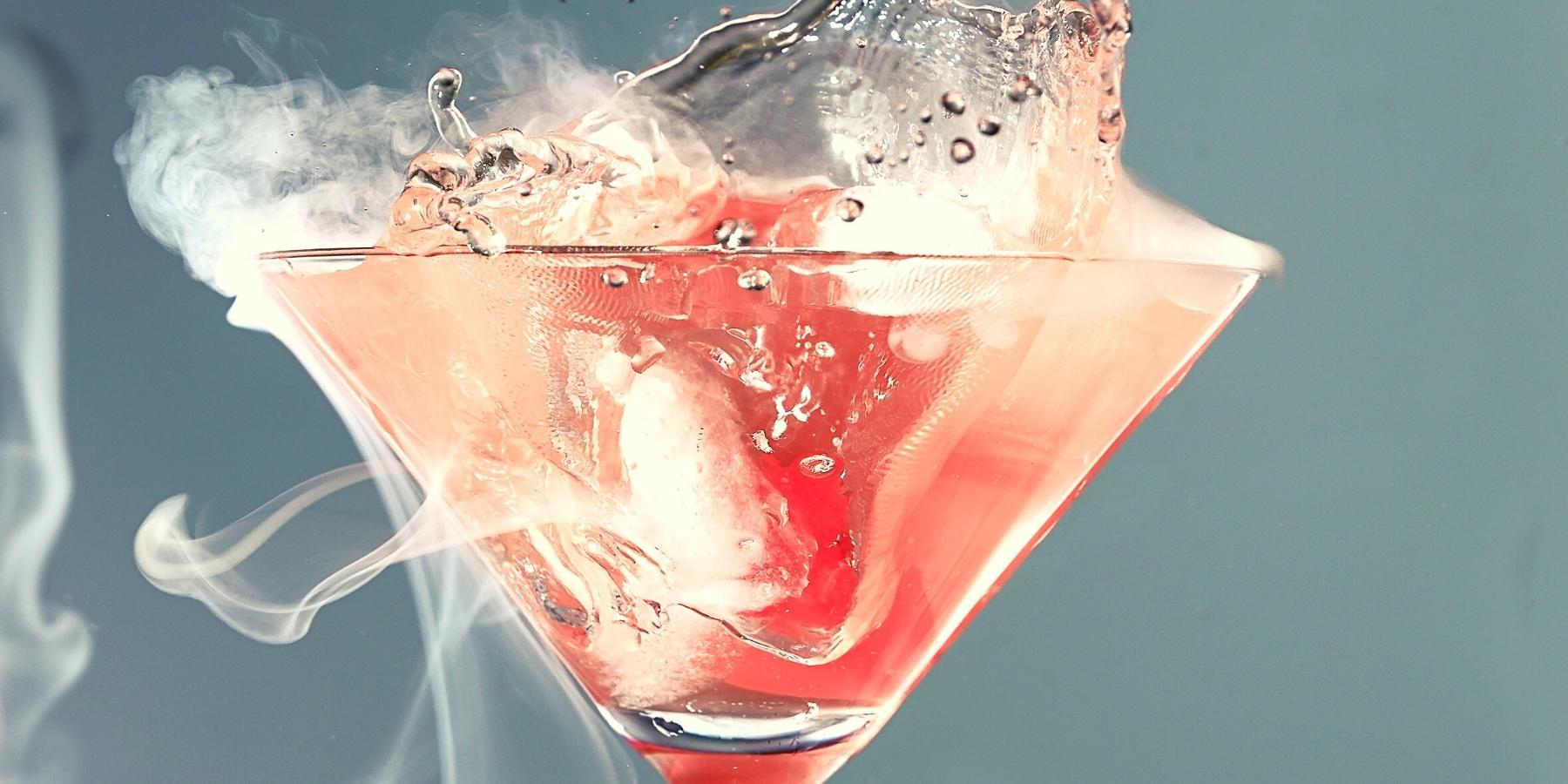 How to Drink Cocktails with Dry Ice The Mixer UK