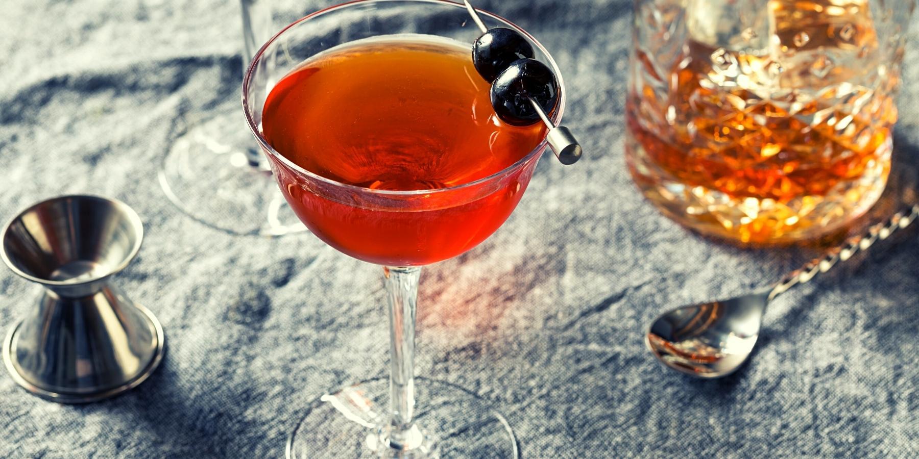 Easy Rob Roy Cocktail Recipe The Mixer