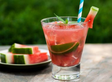 Bourbon Watermelon Cocktail