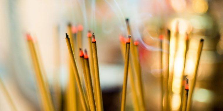 60s Theme Party Incense - Incense adding a touch of nostalgia to a 60s-themed party.