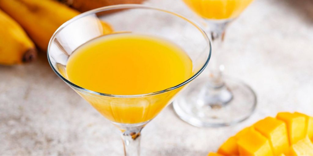 Mango Cocktail - A tempting Mango Cocktail, featuring the luscious flavours of mango.