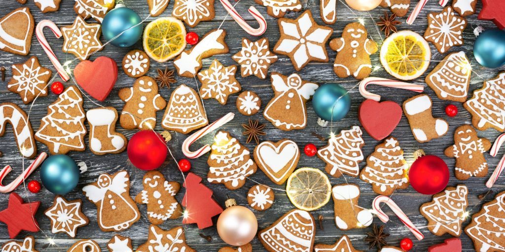 Christmas ginger bread cookies