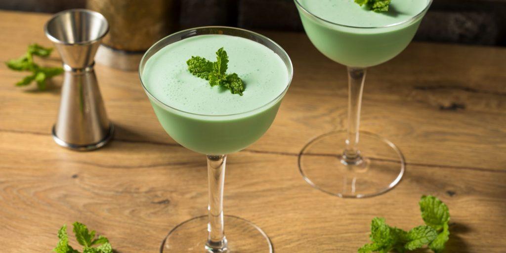 Frozen Grasshopper Cocktail