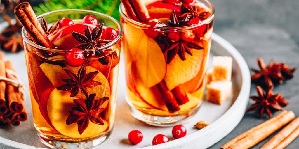 Cranberry Apple Hot Toddy