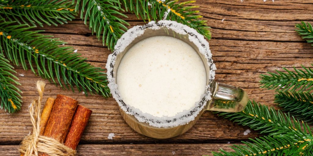 Peppermint Eggnog