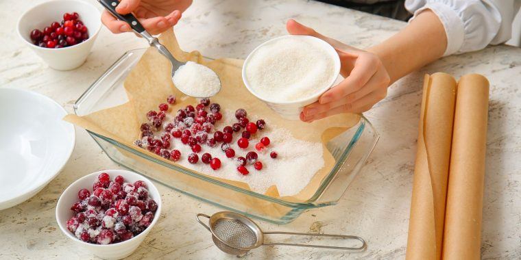 How to Make Sugared Cranberries for Cocktails at Home (3 Ingredients Only!)