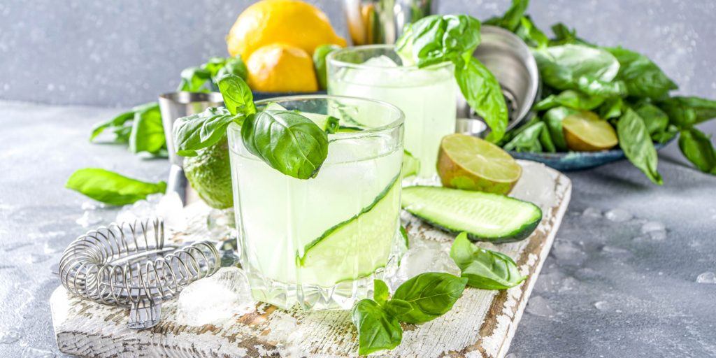 Two cool as a cucumber Cucumber Cooler cocktails