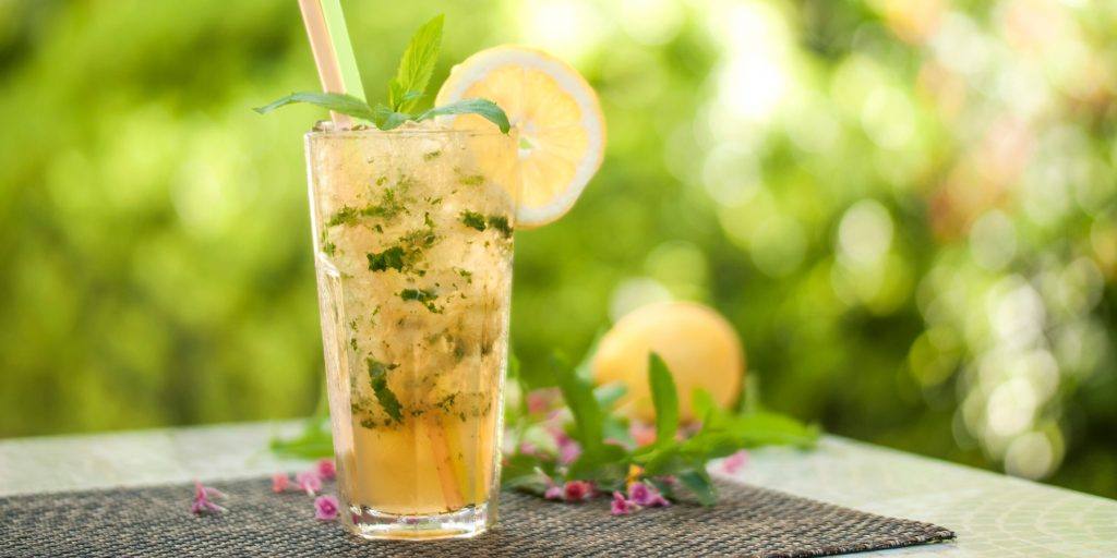 A spicy Jaljeera Mojito cocktail