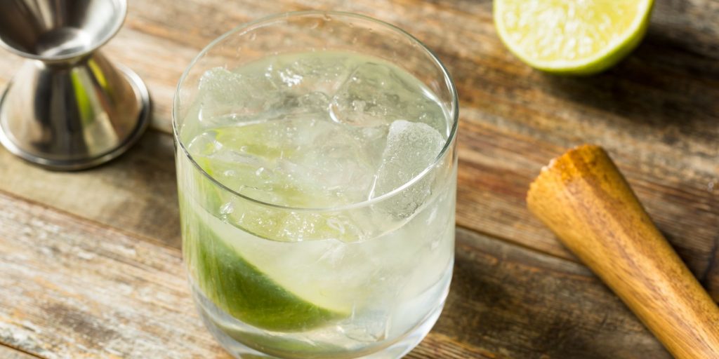 A gorgeous Ti' Punch cocktail to sip as a cooling aperitif