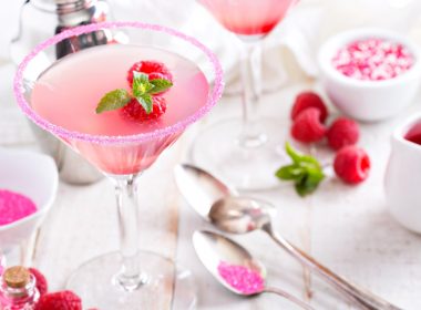 Raspberry Martini