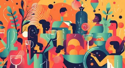 How to Throw a Colour Cocktail Party at Home