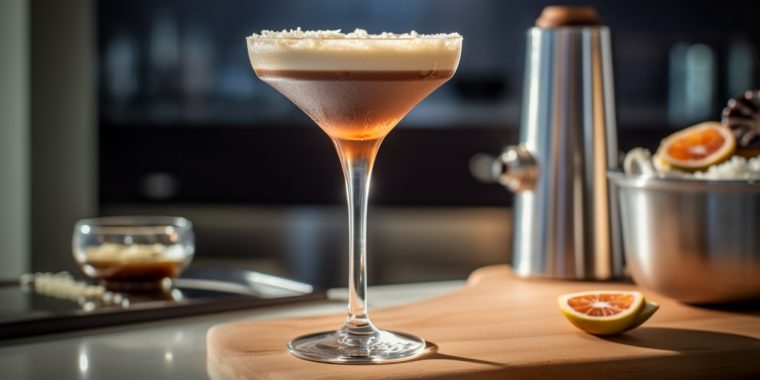 Parmesan Espresso Martini