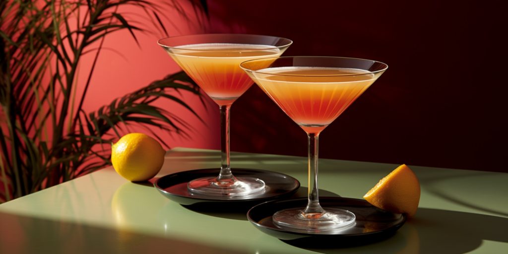 French Kiss cocktails