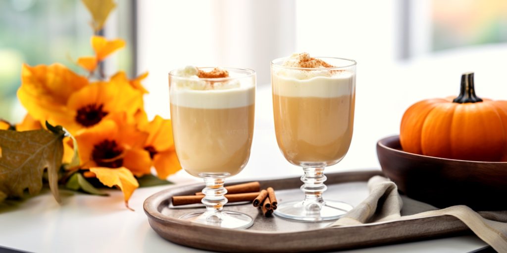 Pumpkin Mudslide cocktails