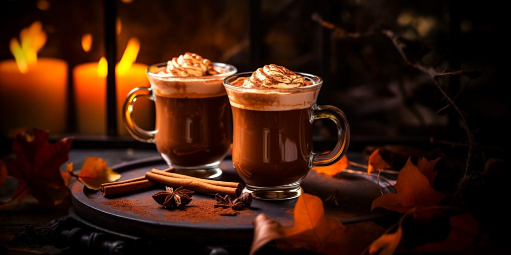 Pumpkin Spice Hot Chocolate 