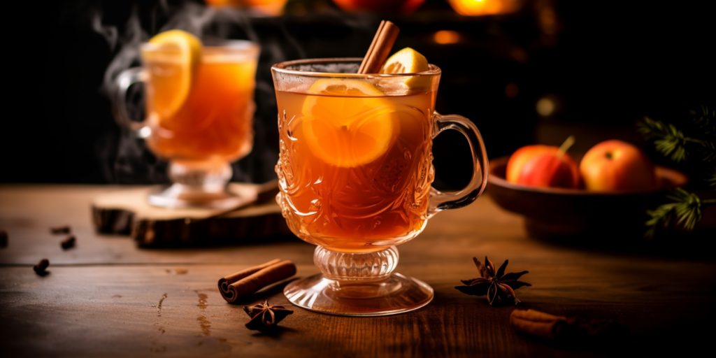 Pumpkin Toddy cocktails