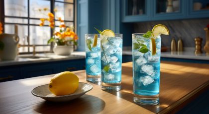 11 Best Blue Non-alcoholic Drinks to Make at Home
