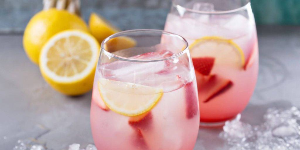 Strawberry Lemonade - A thirst-quenching Strawberry Lemonade, perfect for a hot day.