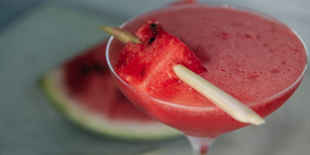 Close up of Watermelon Cosmo