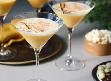 Eggnog Martini