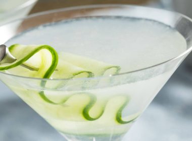 Our Cool as a Cucumber Martini