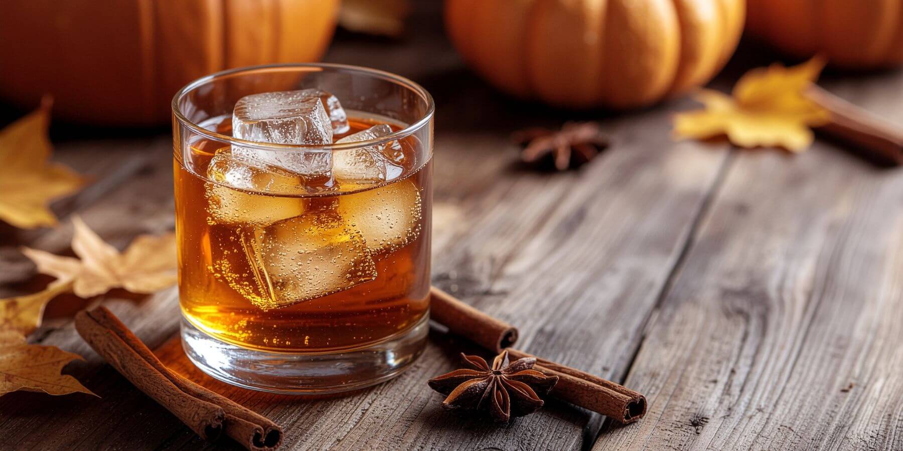 Close-up of a Pumpkin Old Fashioned 