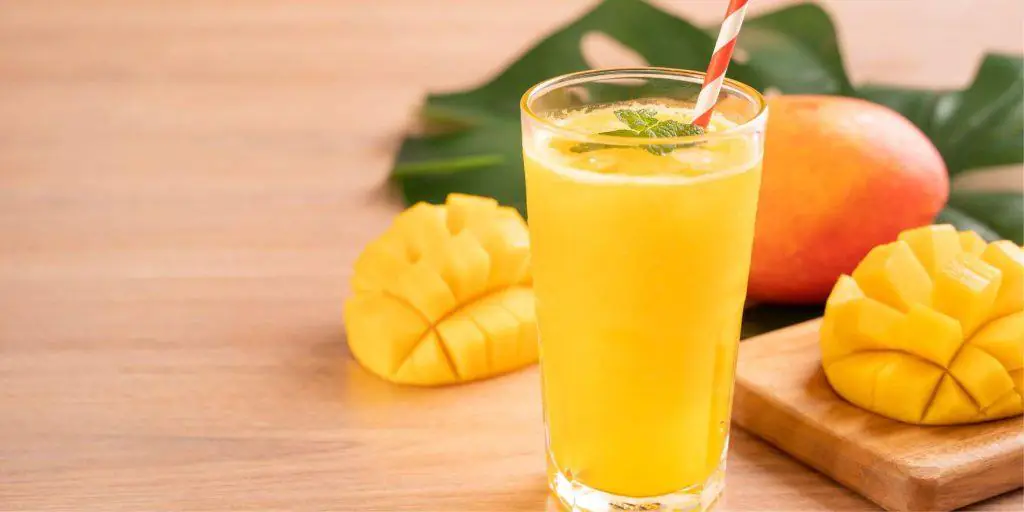 Mango Cocktail, featuring the tropical and sweet flavor of mango.
