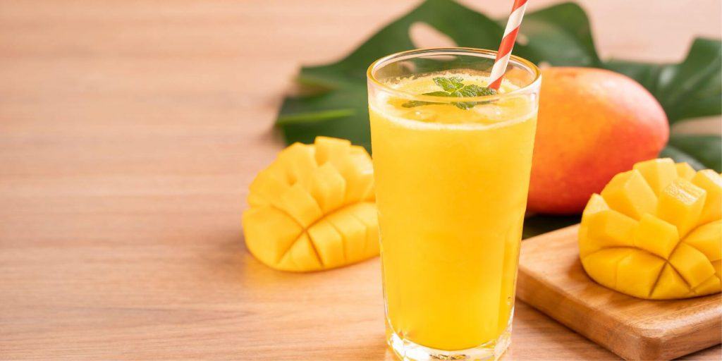 Mango Cocktail, featuring the tropical and sweet flavor of mango. 