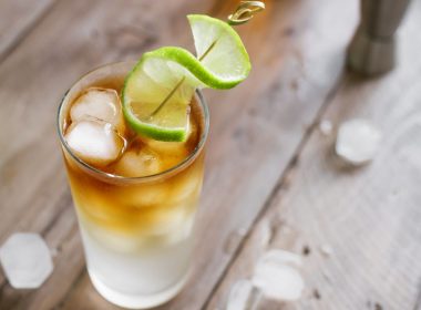 Dark ‘n Stormy Cocktail