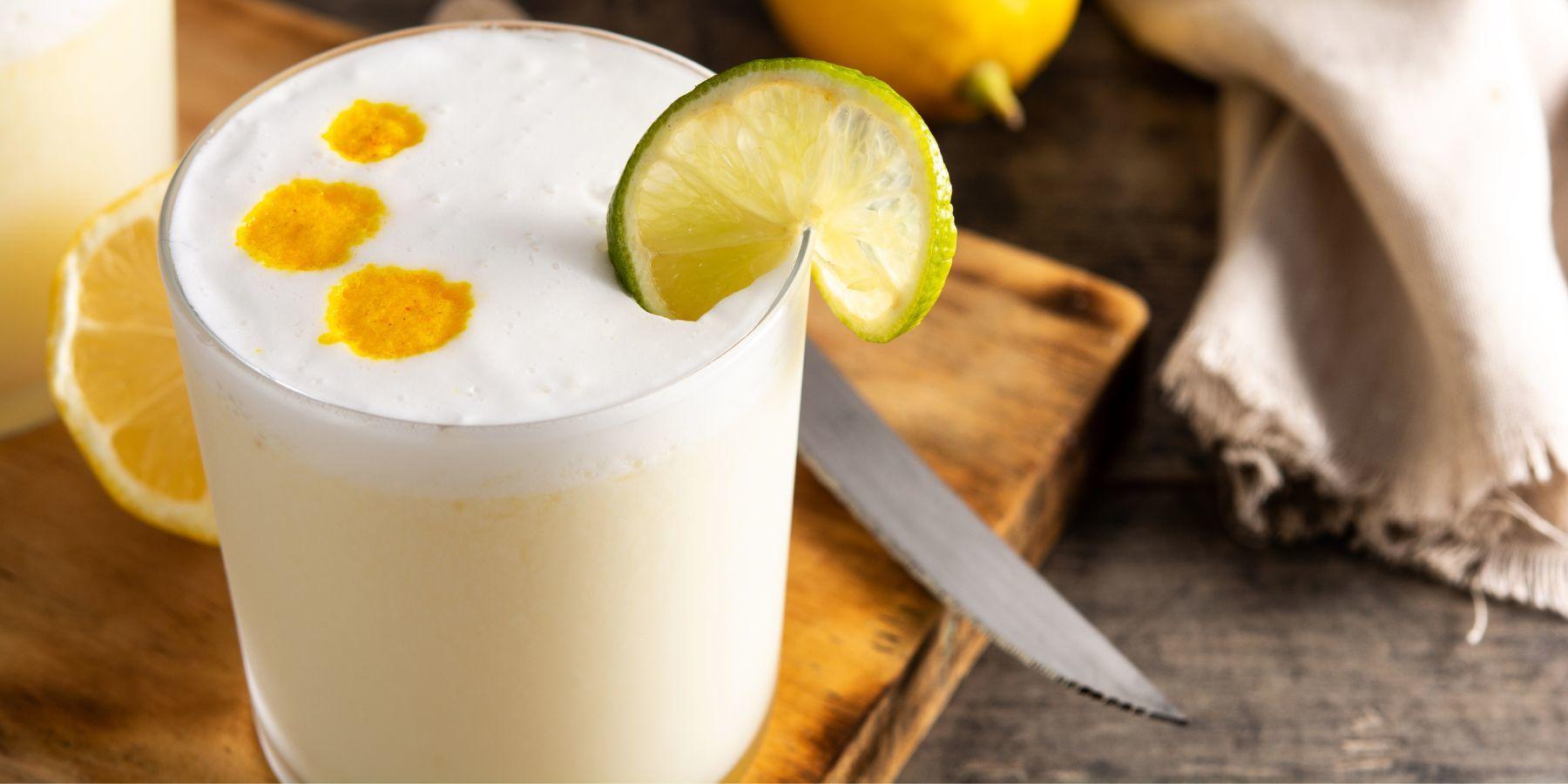 Peruvian Pisco Sour Cocktail - A Refreshing, Citrusy Sipper