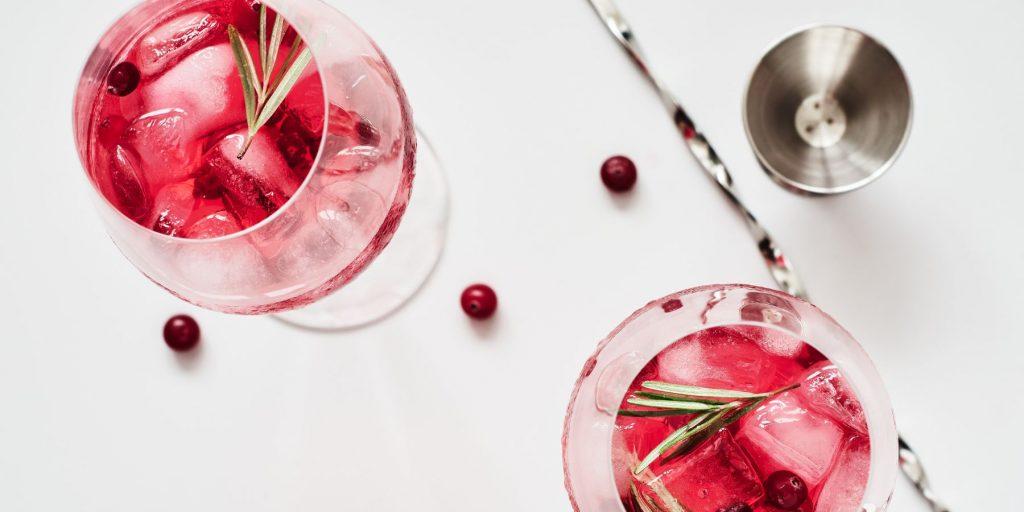 Sparkling Cranberry Prosecco Cocktail