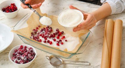 How to Make Sugared Cranberries for Cocktails the Quick & Easy Way