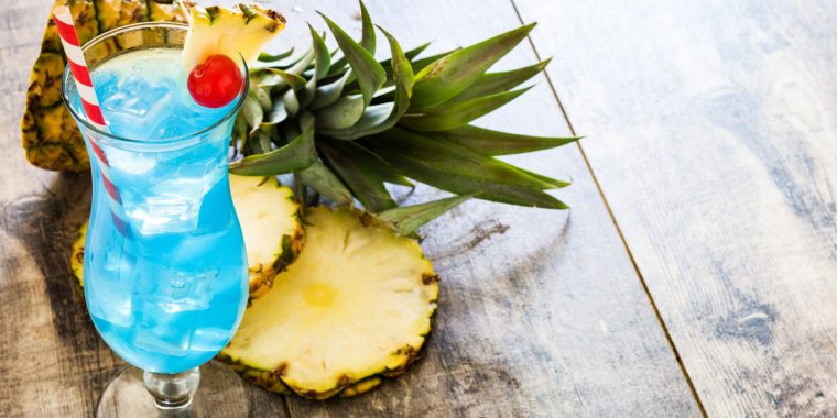 The Perfectly Playful Blue Hawaiian Long Island Iced Tea Recipe