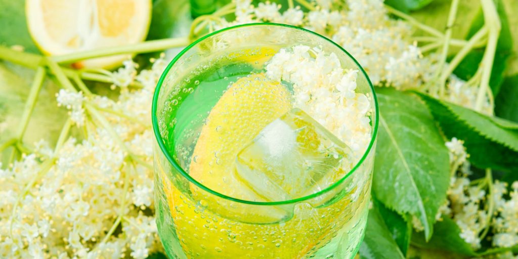Delight in this Elderflower Champagne Cocktail that's perfect for spring and summer