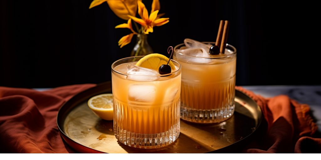 Maple Whiskey Sour variations during fall