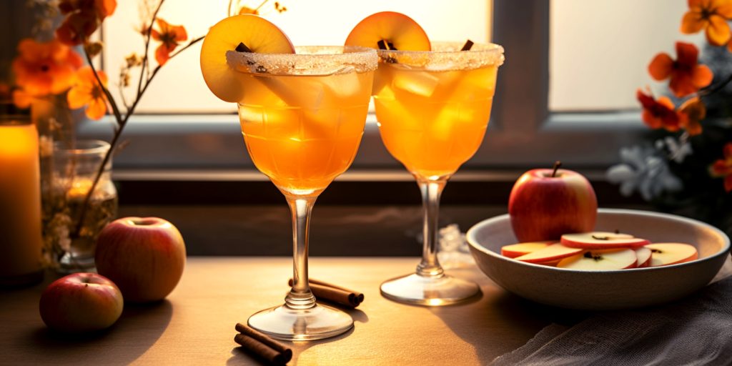 Pumpkin Spice Apple Cider Mocktails