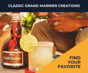 Grand Marnier cocktails and desserts banner ad