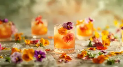 Ultimate Guide to Edible Flowers for Cocktail Garnishes