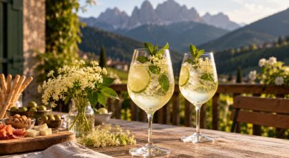 Hugo Spritz Variations: Gin, Rose, Mocktail & Berry Twists